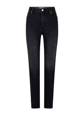 Pantaloni Jeans Naf Naf Style Nero per Donna