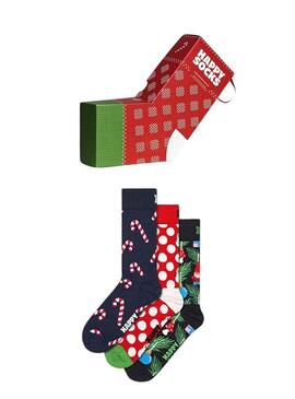 Pack Happy Socks Calze di Natale