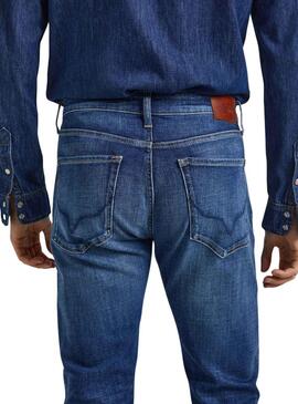 Pantaloni Jeans Pepe Jeans Gru Blu per Uomo