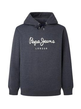 Felpa Pepe Jeans Novità Hoodie Blu Uomo