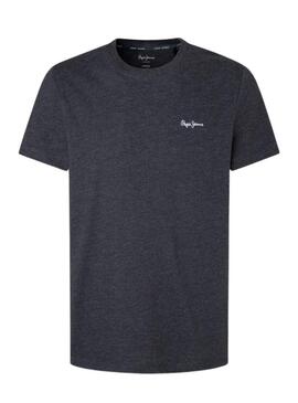 T-Shirt Pepe Jeans Nuovo Blu per Uomo