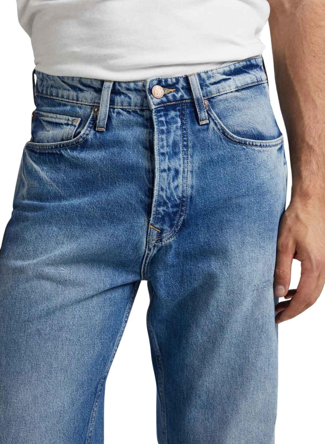 Pantaloni Jeans Pepe Jeans Nils Blu per Uomo