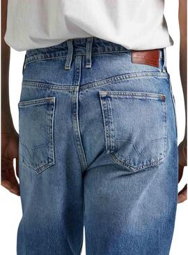 Pantaloni Jeans Pepe Jeans Nils Blu per Uomo