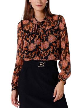 Camicia Naf Naf Express Nero per Donna