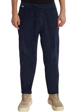 Pantaloni Tommy Jeans Corduroy Blu Navy Uomo