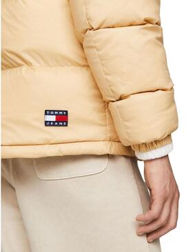 Giacca Tommy Jeans Alaska Velluto a coste Camel Uomo