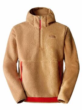 Forro Polare The North Face Campshire Camel Uomo