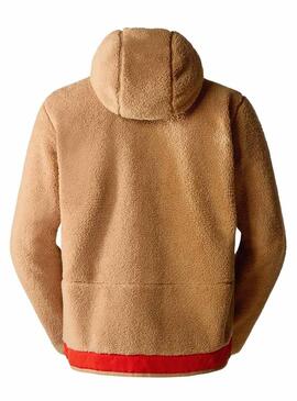 Forro Polare The North Face Campshire Camel Uomo