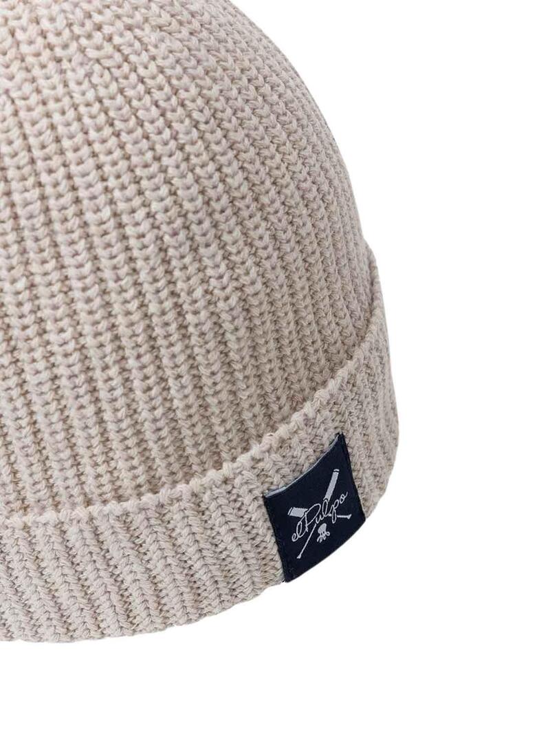 Cappello El Pulpo Autunno Beige per Uomo