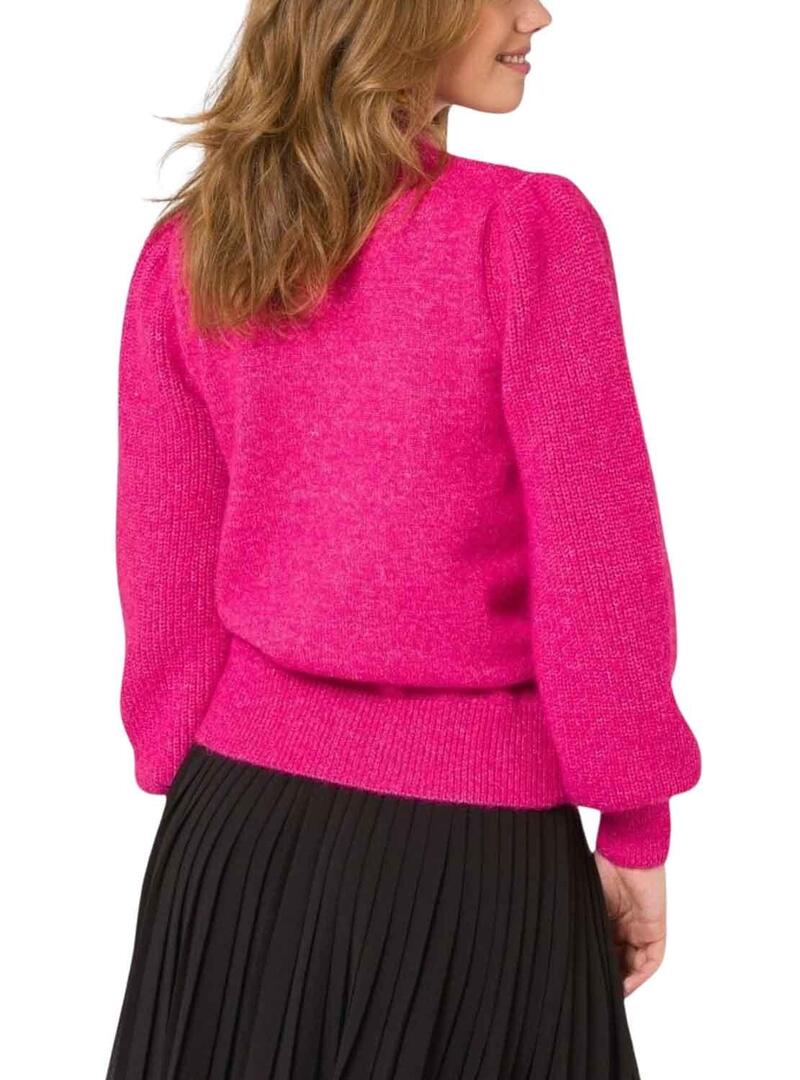 Pullover Naf Naf Vegas Rosa per Donna