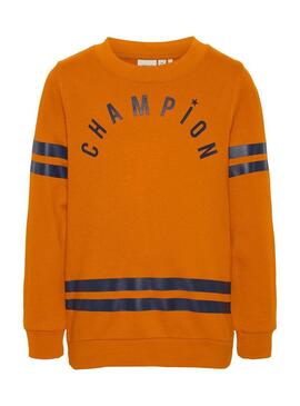 Sweatshirt Name It Champion Orange