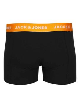 Mutande Jack & Jones Ha dato Pack 3 Nero