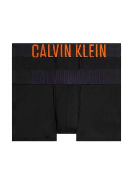 Pack 2 Mutande Calvin Klein Low Rise Nero