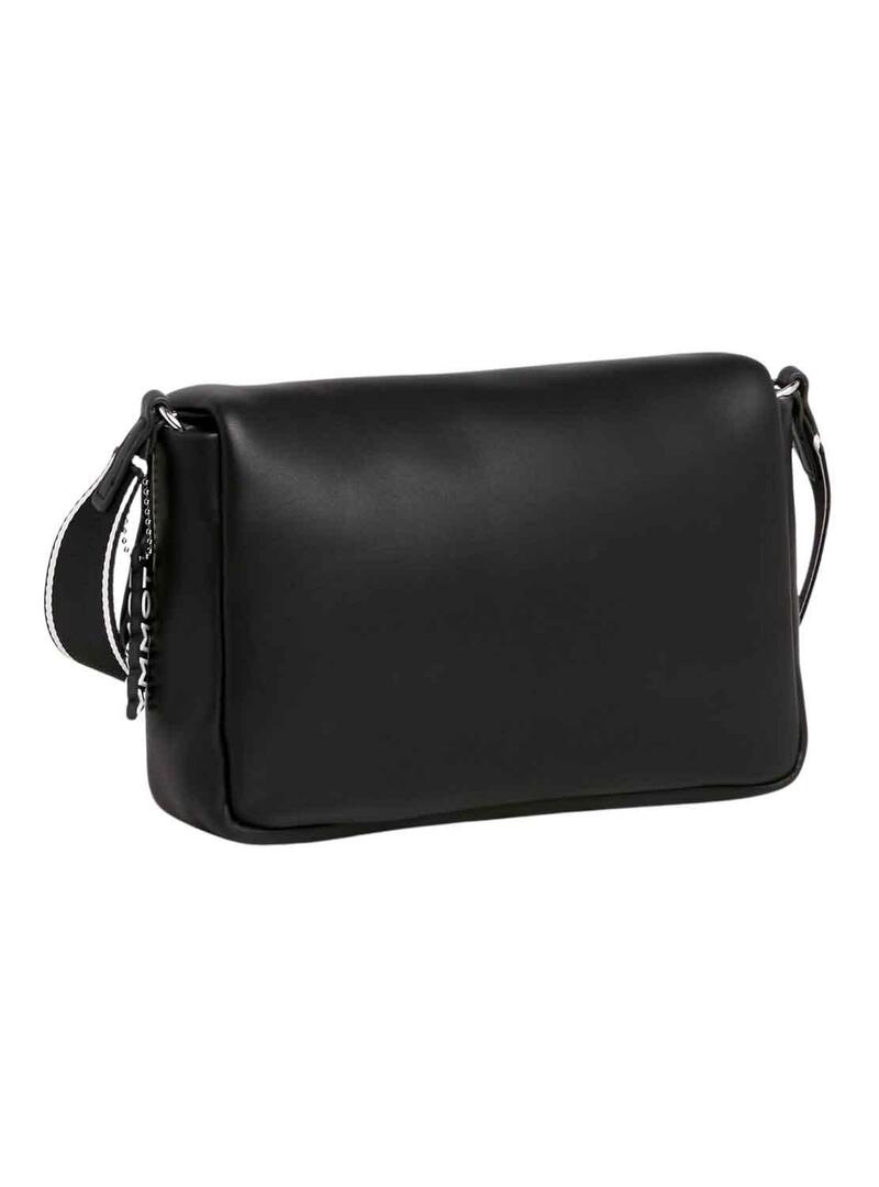 Borsa Tommy Jeans City Pattina Bambina Nero per Donna