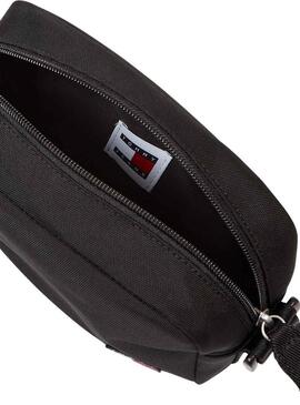 Borsa Tommy Jeans Giornaliero Crossover Nero per Donna