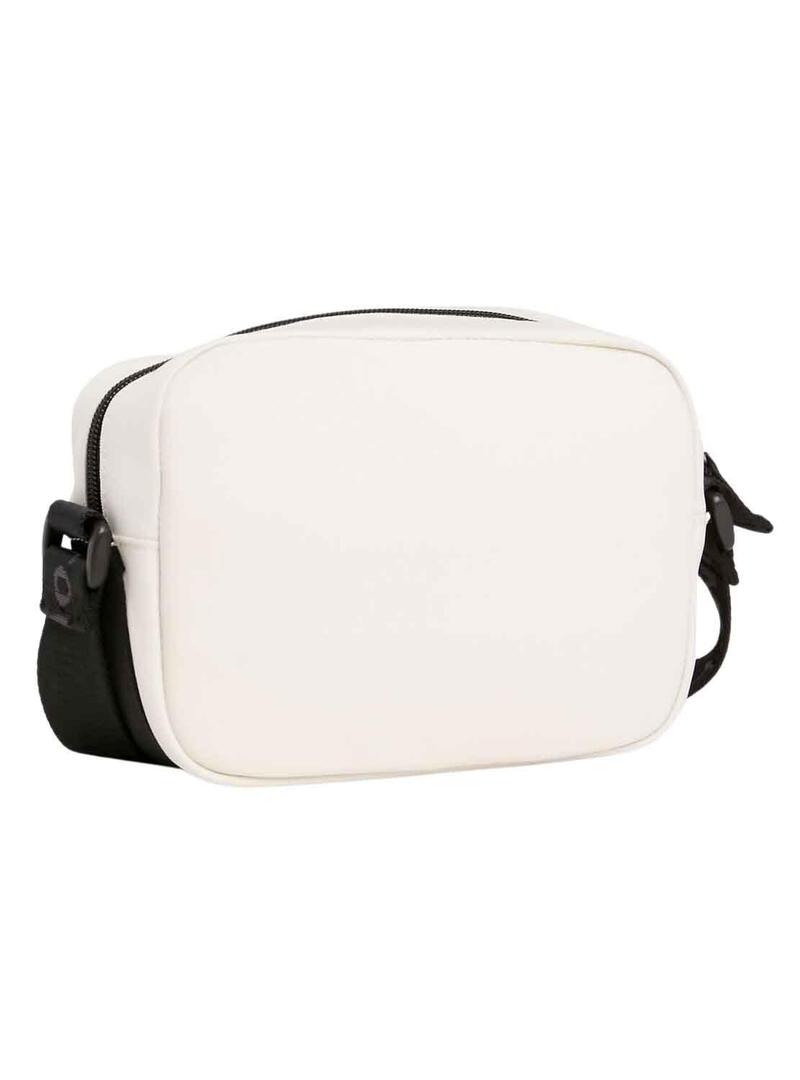 Borsa Tommy Jeans Quotidiano Crossover Bianco Donna