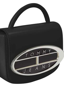 Borsa Tommy Jeans Origine Crossover Nero Donna