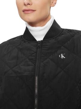 BOMBER TRAPUNTATO LW Ck Black