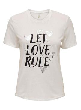 T-Shirt Only Maria Bianco per Donna