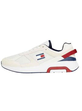 Sneakers Tommy Jeans Runner Beige Uomo