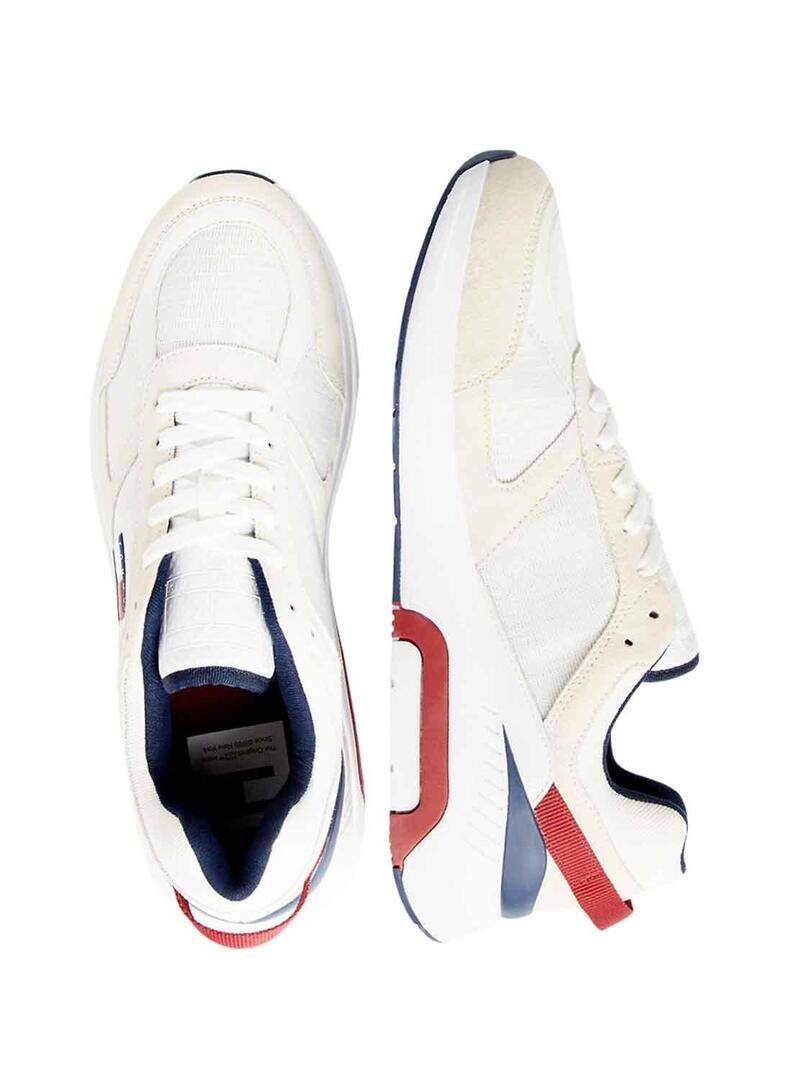 Sneakers Tommy Jeans Runner Beige Uomo