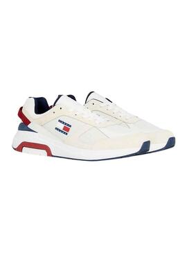 Sneakers Tommy Jeans Runner Beige Uomo