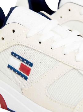 Sneakers Tommy Jeans Runner Beige Uomo