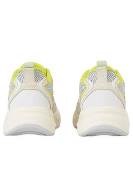 Sneakers Calvin Klein Tennis Bianco per Donna