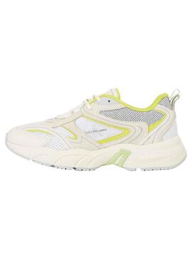 Sneakers Calvin Klein Tennis Bianco per Donna