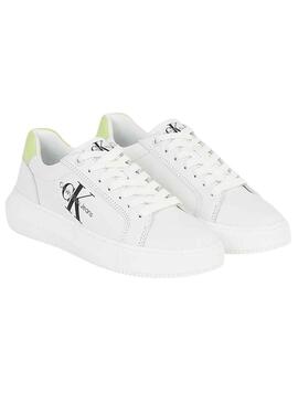 Sneakers Calvin Klein Chunky Cupsol Bianco Donna