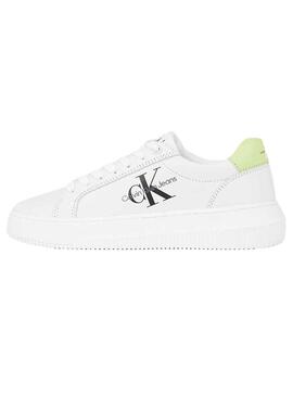 Sneakers Calvin Klein Chunky Cupsol Bianco Donna