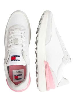 Sneakers Tommy Jeans Rech Runner Bianco Donna