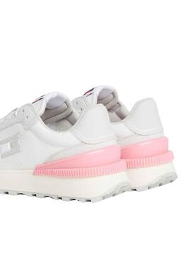 Sneakers Tommy Jeans Rech Runner Bianco Donna