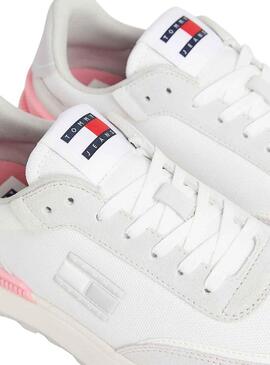 Sneakers Tommy Jeans Rech Runner Bianco Donna