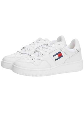 Sneakers Tommy Jeans Retro Cestino Bianco Donna