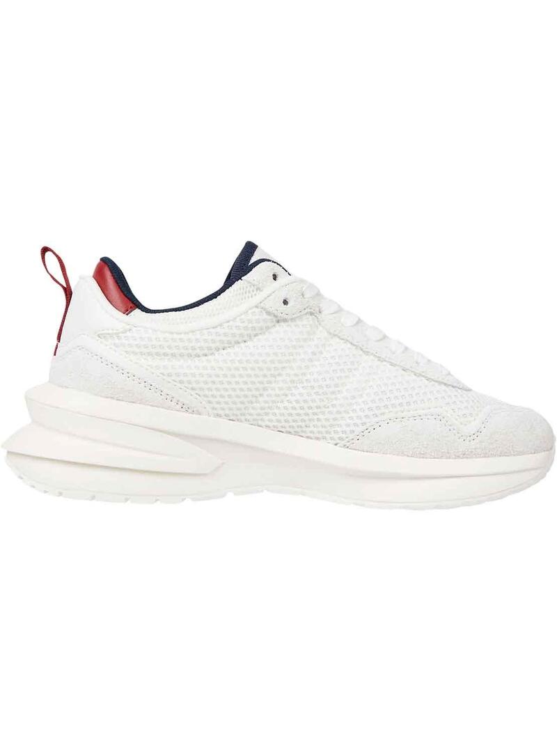 Sneakers Tommy Jeans Tech Runner Bianco Donna