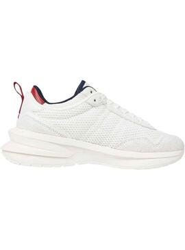 Sneakers Tommy Jeans Tech Runner Bianco Donna