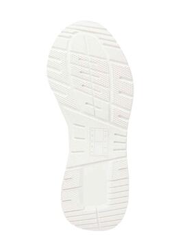 Sneakers Tommy Jeans Tech Runner Bianco Donna