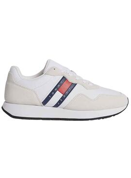 Sneakers Tommy Jeans Modern Runner Bianco Uomo