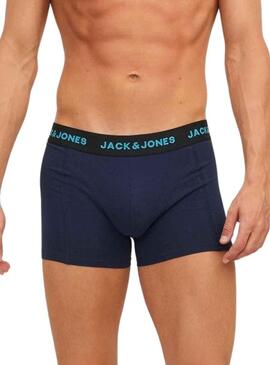 Pack 3 Boxer Jack & Jones Damiano per Uomo