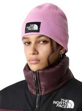 Cappello The North Face Label Rosa per Donna