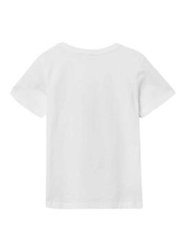 T-Shirt Name It Tavik Bianco per Bambino
