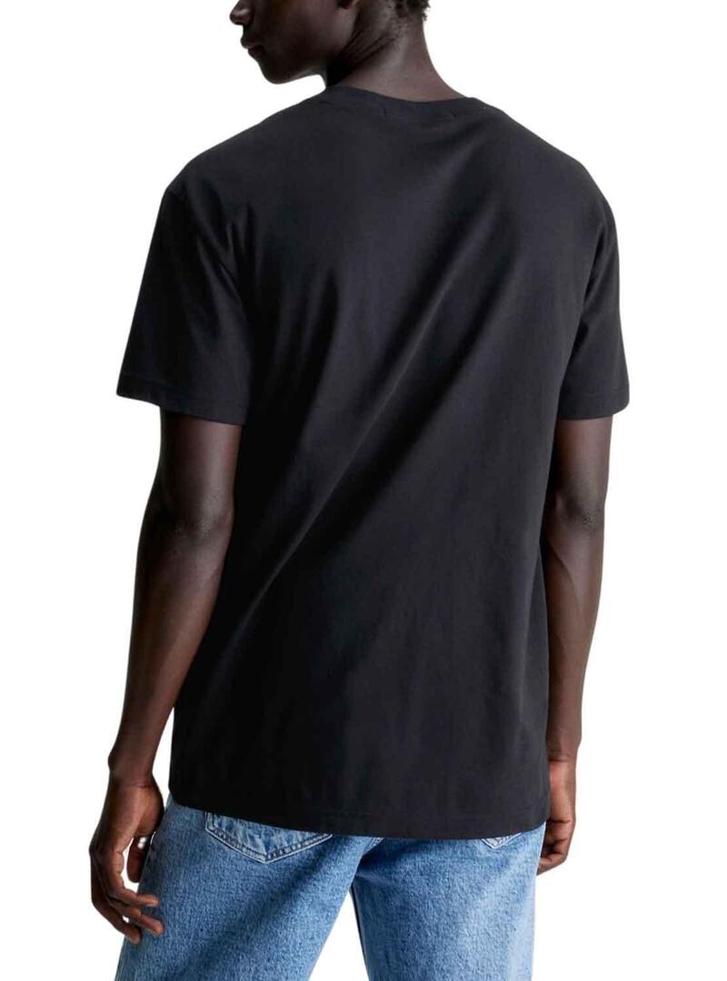 T-Shirt Calvin Klein Jeans Basica Nero