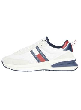 Sneakers Tommy Jeans Runner Bianco per Uomo