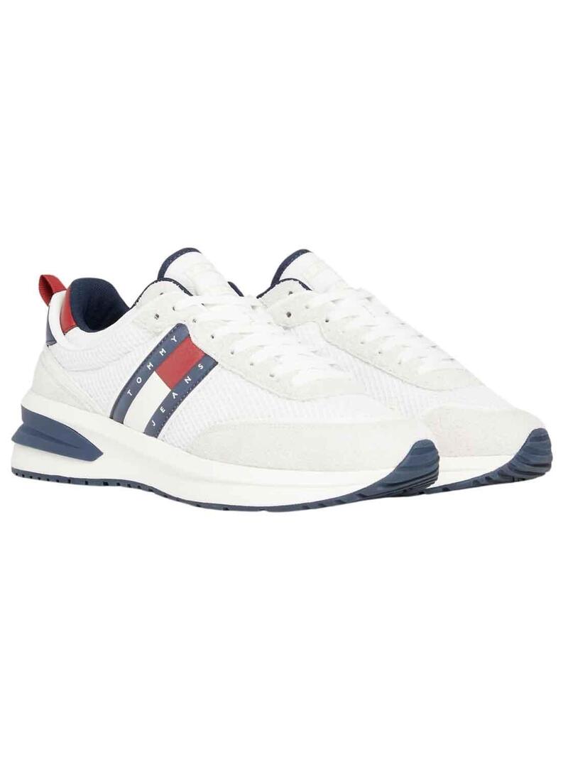 Sneakers Tommy Jeans Runner Bianco per Uomo