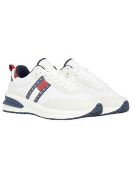 Sneakers Tommy Jeans Runner Bianco per Uomo