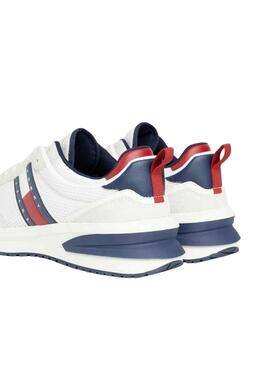 Sneakers Tommy Jeans Runner Bianco per Uomo