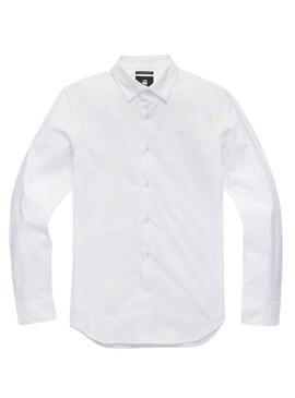 Camicia G-Star Dressed Super Slim Bianco