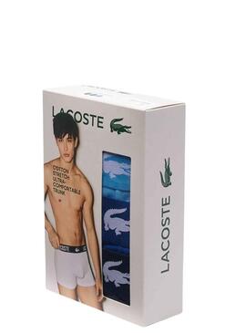 Pack Boxers Lacoste Blu per Uomo