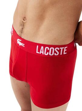 Pack Mutande Lacoste Boxers per Uomo